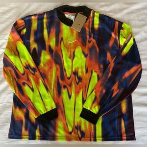 Nike Dri-Fit Goalkeeper Soccer Jersey FZ0559-643 Men’s Sz: Medium